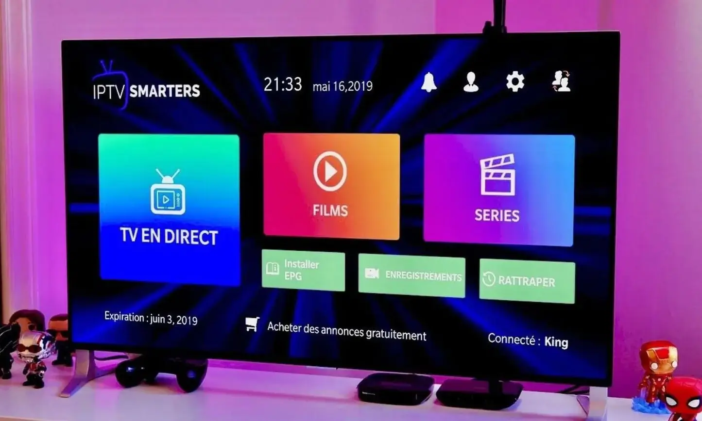 installation iptv smart tv